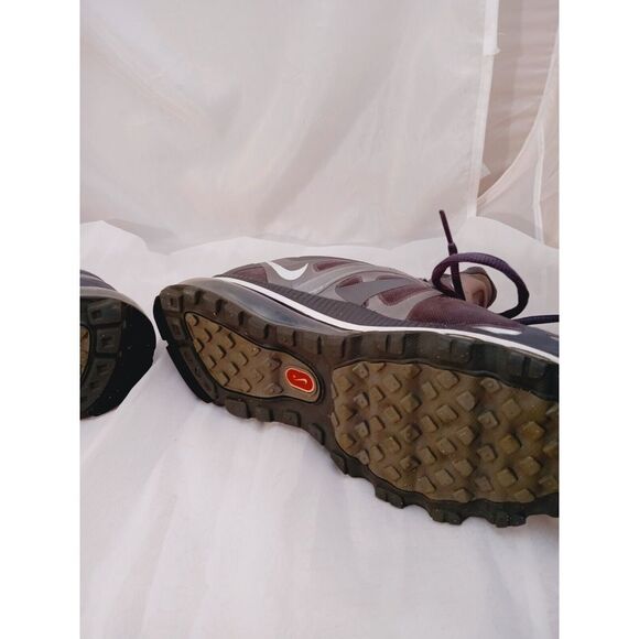 Nike Air Max 2012 Womens Athletic Running Shoes Size 9 Gray White 487679-010 - Picture 7 of 9